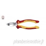 WIHA 38552 Pince d'installation tricut professionnelle 170mm isolée Rouge Professional, in Blister verpackt B00ISP8S1W
